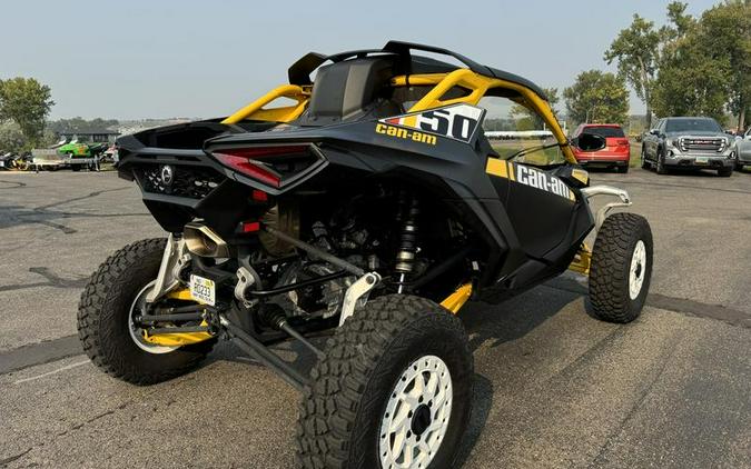 2024 Can-Am® Maverick R X RS with Smart-Shox Carbon Black & Neo Yellow