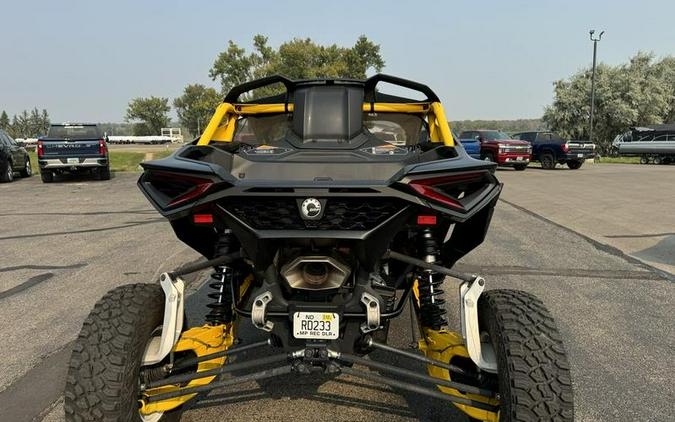 2024 Can-Am® Maverick R X RS with Smart-Shox Carbon Black & Neo Yellow