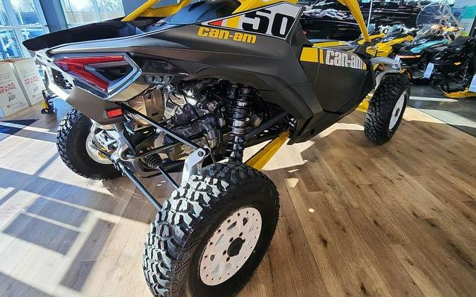 2024 Can-Am® Maverick R X RS with Smart-Shox Carbon Black & Neo Yellow