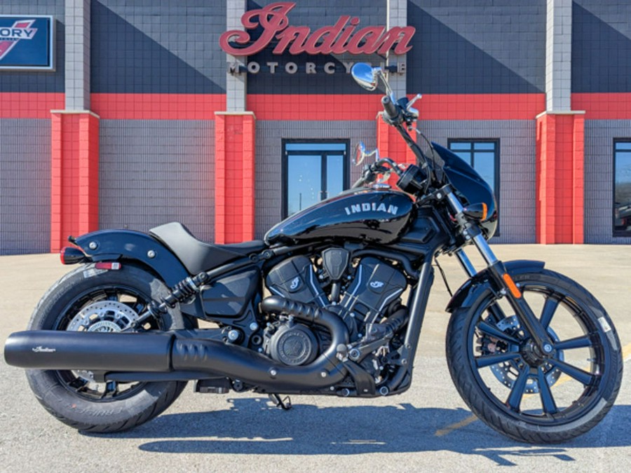 2025 Indian Motorcycle® Sport Scout® Sixty Black Metallic