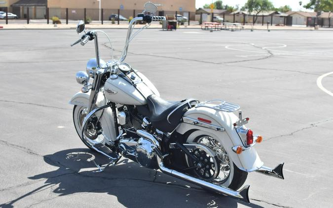 2014 Harley-Davidson Softail Deluxe Morocco Gold FLSTN 103