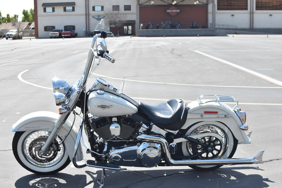 2014 Harley-Davidson Softail Deluxe Morocco Gold FLSTN 103