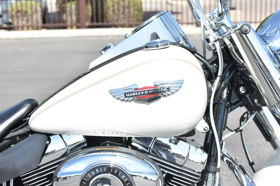 2014 Harley-Davidson Softail Deluxe Morocco Gold FLSTN 103