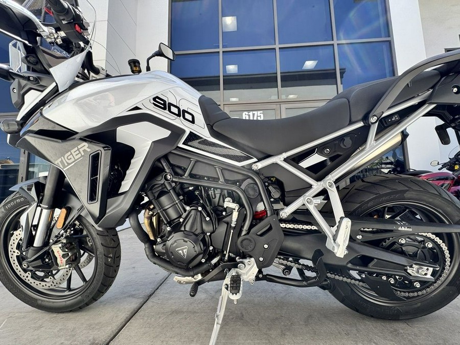 2025 Triumph Tiger 900 GT Pro Snowdonia White / Sapphire Black