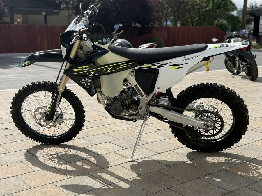 2026 Triumph TF 450-E Jet Black/Pure White