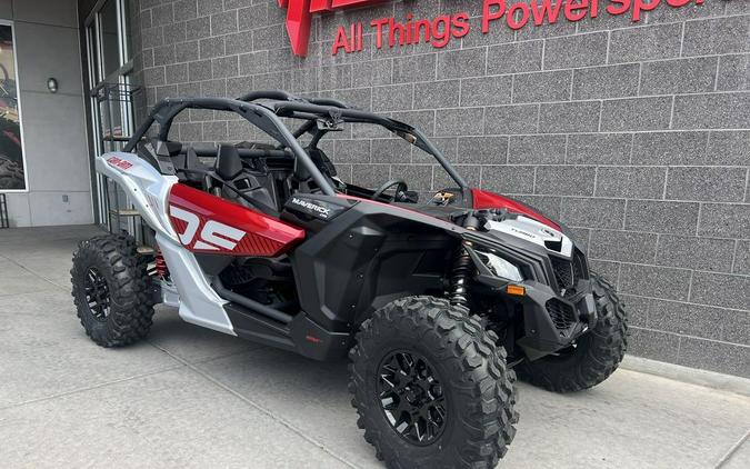 2024 Can-Am® Maverick X3 DS Turbo Fiery Red & Hyper Silver