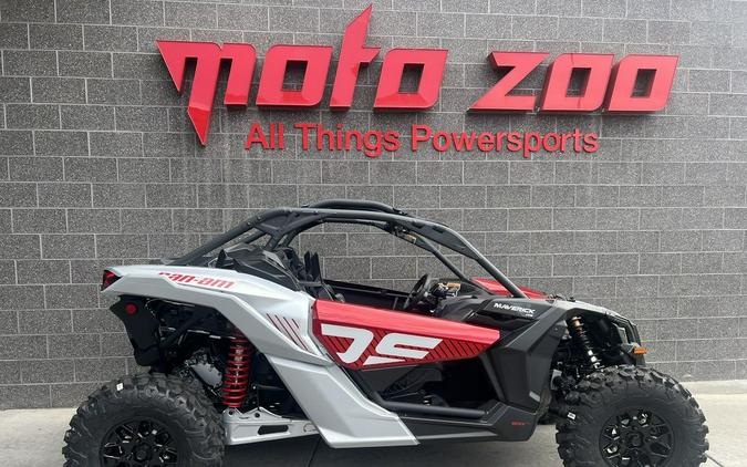 2024 Can-Am® Maverick X3 DS Turbo Fiery Red & Hyper Silver