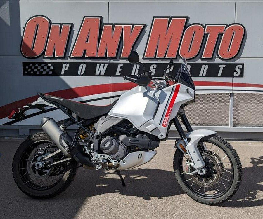 2023 Ducati DesertX Star White Silk