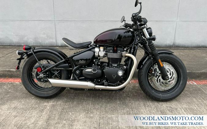 2024 Triumph Bonneville Bobber Stealth Edition