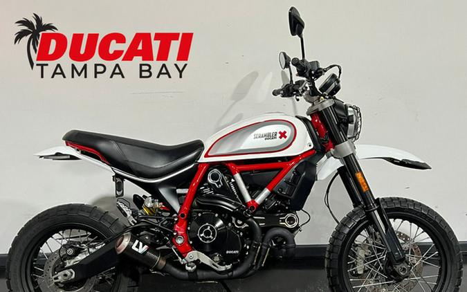 2020 Ducati Scrambler Desert Sled White Mirage