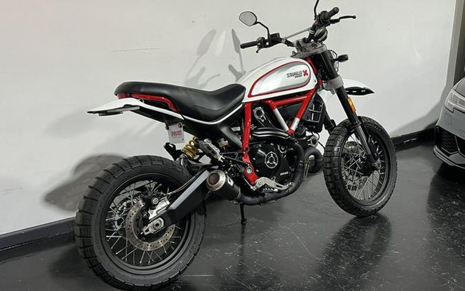 2020 Ducati Scrambler Desert Sled White Mirage