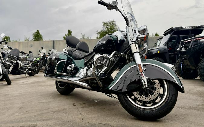 2018 Indian Motorcycle SPRINGFIELD METALLIC JADETHNDR BLK 49ST