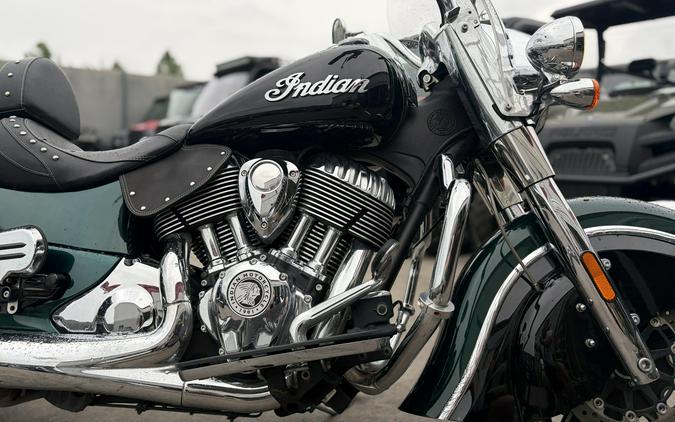 2018 Indian Motorcycle SPRINGFIELD METALLIC JADETHNDR BLK 49ST