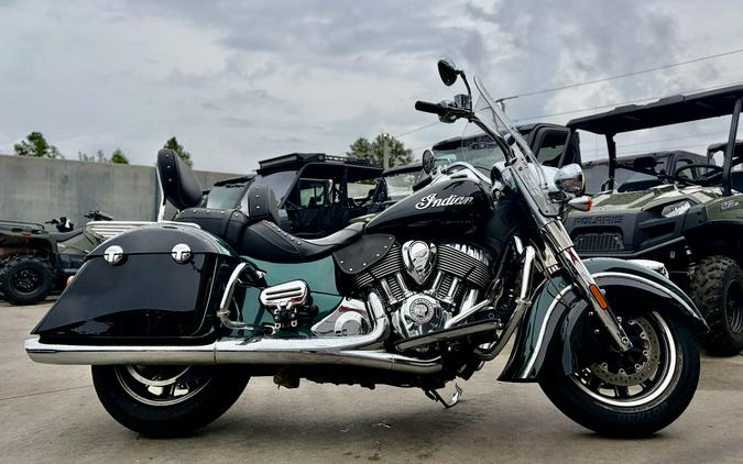 2018 Indian Motorcycle SPRINGFIELD METALLIC JADETHNDR BLK 49ST