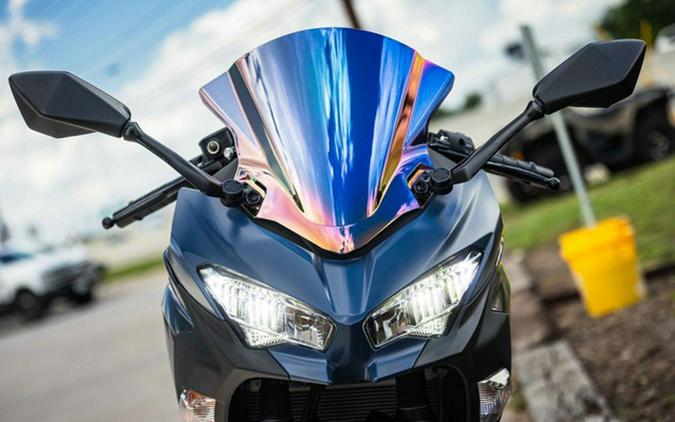 2023 Kawasaki Ninja 400 ABS Metallic Magnetic Dark Gray/Twiligh