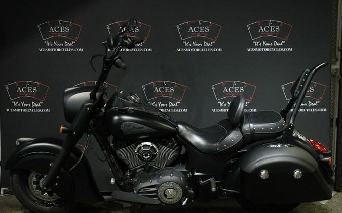 2018 Indian Chief Dark Horse ABS Thunder Black Smoke