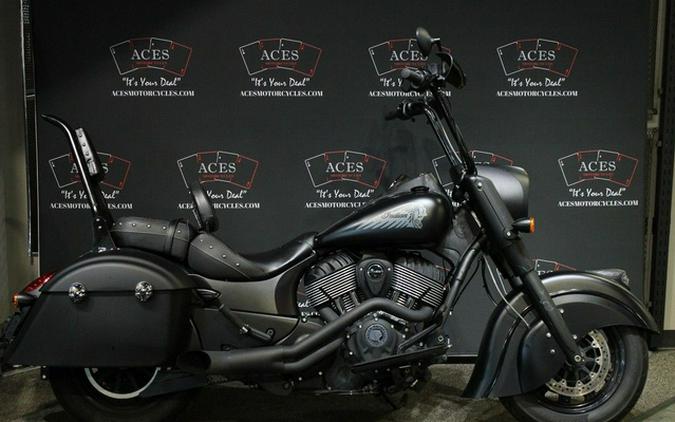 2018 Indian Chief Dark Horse ABS Thunder Black Smoke