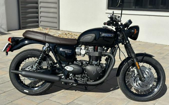 2024 Triumph Bonneville T120 Black Jet Black