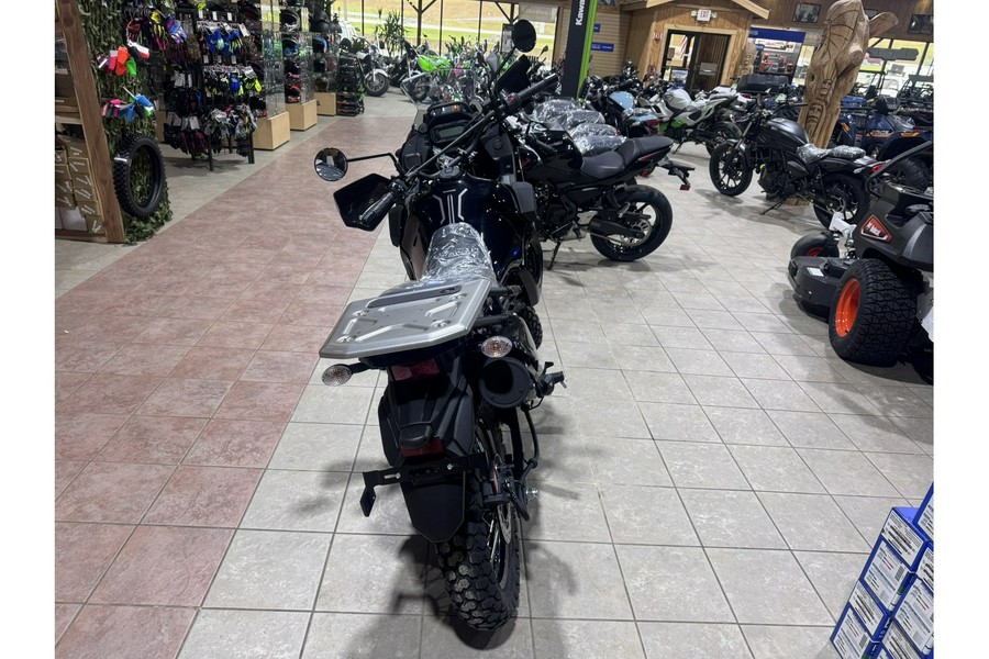 2026 Kawasaki KLR® 650 S Base (DUAL) - Metallic Spark Black