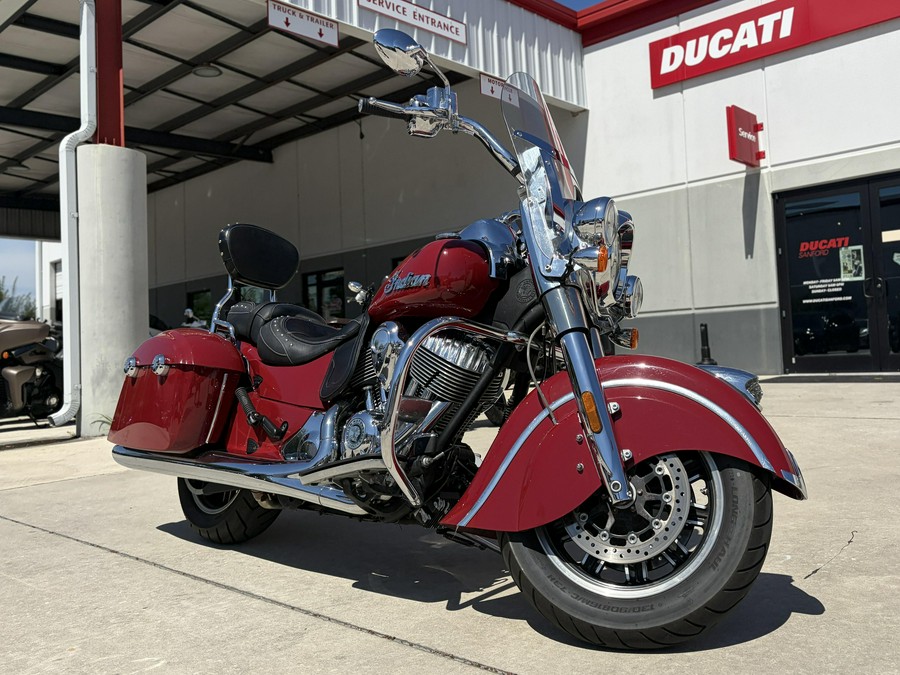 2017 Indian Motorcycle SPRINGFIELD RED 49ST