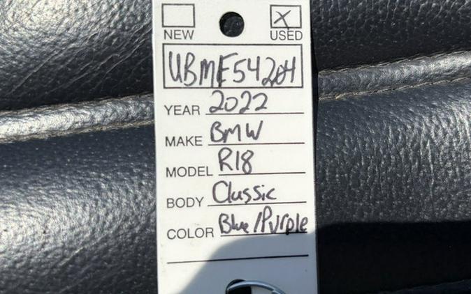 2022 BMW R 18 Classic 719 Galaxy Dust Metallic/Titan Silver 2 Metallic