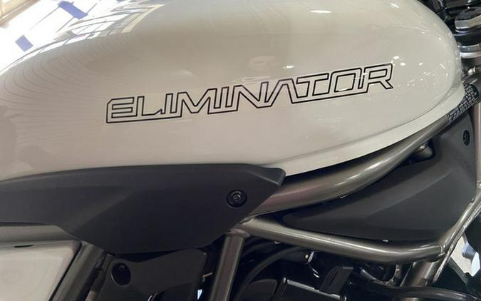 2024 Kawasaki Eliminator ABS Pearl Robotic White