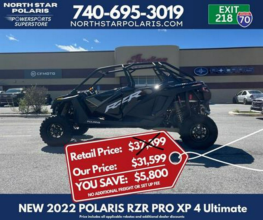 2022 Polaris RZR PRO XP 4 Ultimate