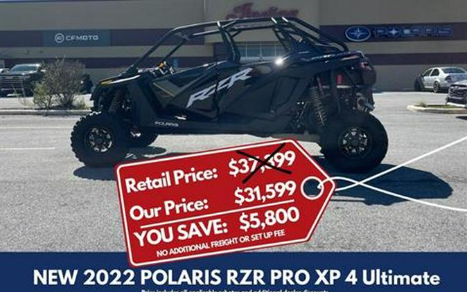 2022 Polaris RZR PRO XP 4 Ultimate