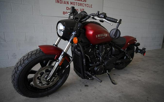 2025 Indian Motorcycle® Scout® Bobber Limited Sunset Red Smoke