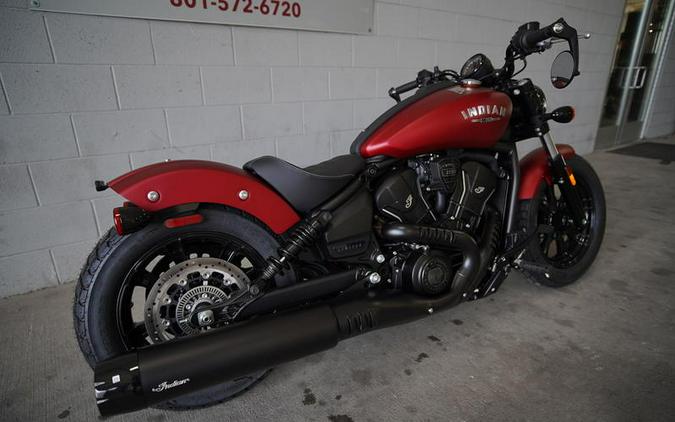 2025 Indian Motorcycle® Scout® Bobber Limited Sunset Red Smoke