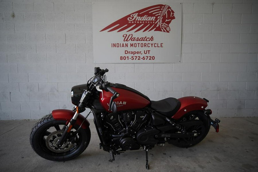 2025 Indian Motorcycle® Scout® Bobber Limited Sunset Red Smoke