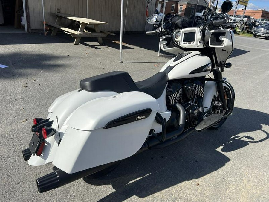 2019 Indian Motorcycle® Chieftain Dark Horse® White Smoke