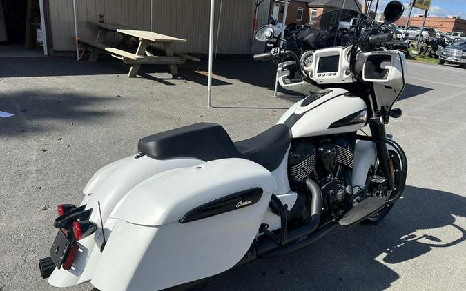 2019 Indian Motorcycle® Chieftain Dark Horse® White Smoke