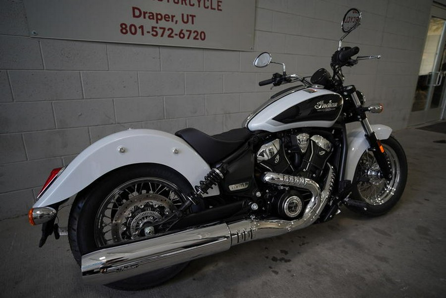 2025 Indian Motorcycle® Scout® Classic Limited +Tech Ghost White Metallic