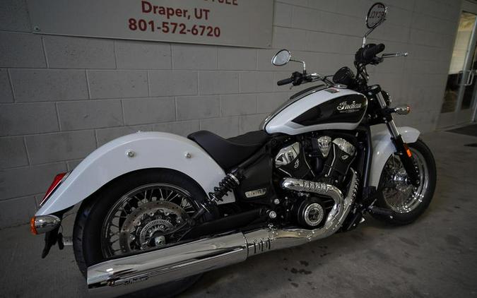 2025 Indian Motorcycle® Scout® Classic Limited +Tech Ghost White Metallic