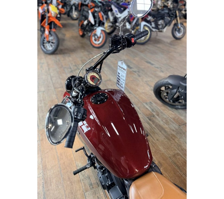 2020 Indian Scout Sixty ABS Burgundy Metallic