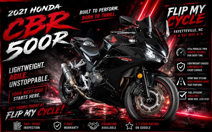 2021 HONDA CBR500R ABS - F200904