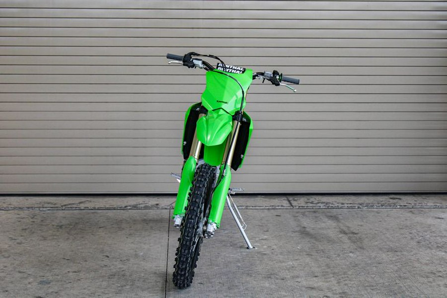 New 2025 KAWASAKI KX 450X LIME GREEN