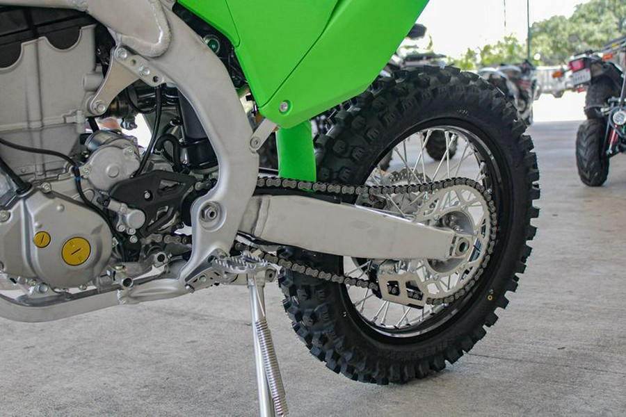 New 2025 KAWASAKI KX 450X LIME GREEN