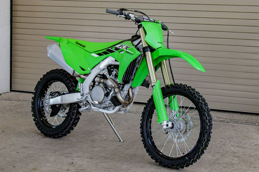 New 2025 KAWASAKI KX 450X LIME GREEN