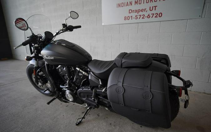 2025 Indian Motorcycle® Super Scout® Black Smoke with Graphics