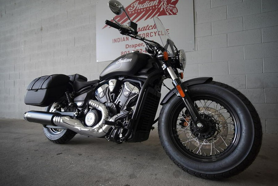 2025 Indian Motorcycle® Super Scout® Black Smoke with Graphics