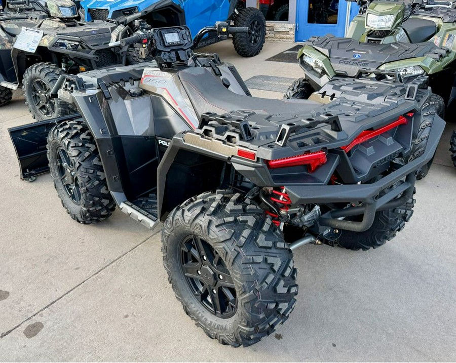 2022 Polaris SPORTSMAN 850 ULTIMATE TRAIL BRONZE MIST WITH PLOW