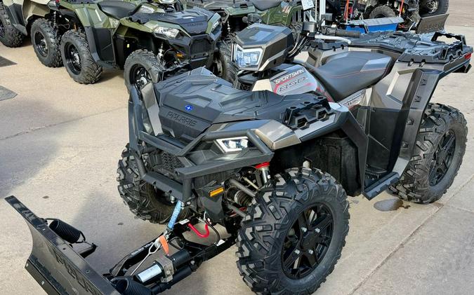 2022 Polaris SPORTSMAN 850 ULTIMATE TRAIL BRONZE MIST WITH PLOW