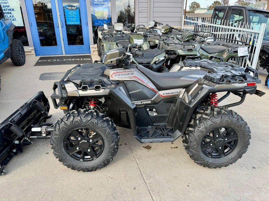 2022 Polaris SPORTSMAN 850 ULTIMATE TRAIL BRONZE MIST WITH PLOW
