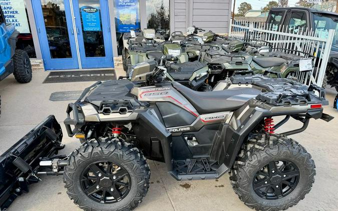 2022 Polaris SPORTSMAN 850 ULTIMATE TRAIL BRONZE MIST WITH PLOW