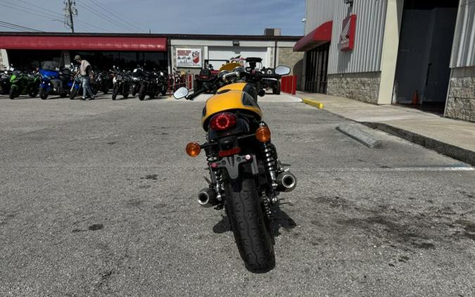 2017 Triumph Street Cup Racing Yellow/Silver Ice