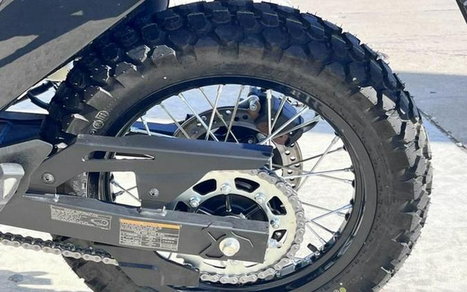 2025 Kawasaki KLR 650 Pearl Crystal WhiteMetallic Carbon Gray