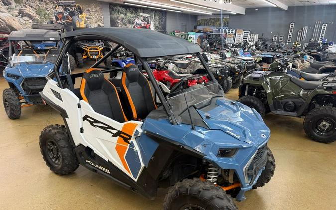 2024 Polaris RZR Trail Ultimate - Storm Blue / White Lightning.
