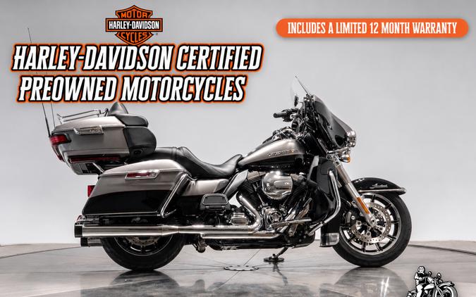 2016 HARLEY-DAVIDSON FLHTK LIMITED in Brilliant Silver/Vivid Black with 11,100 miles!